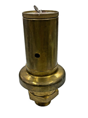 SEETRU Type 616 Brass Safety Relief Valve 1'' BSP SET @ 2.3 BAR