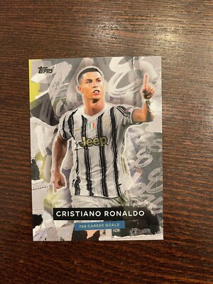 Cristiano Ronaldo Topps Now Greatest Goalscorer of All-Time SP 1/36331