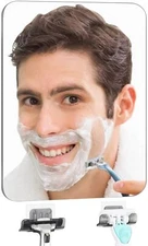Shower Mirror Fogless Shaving with Razor Holder for Shower