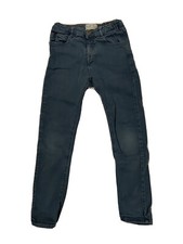Zara Kids Collection Jeans Slim Straight Fit Kids Size 8 Green GUC Cute