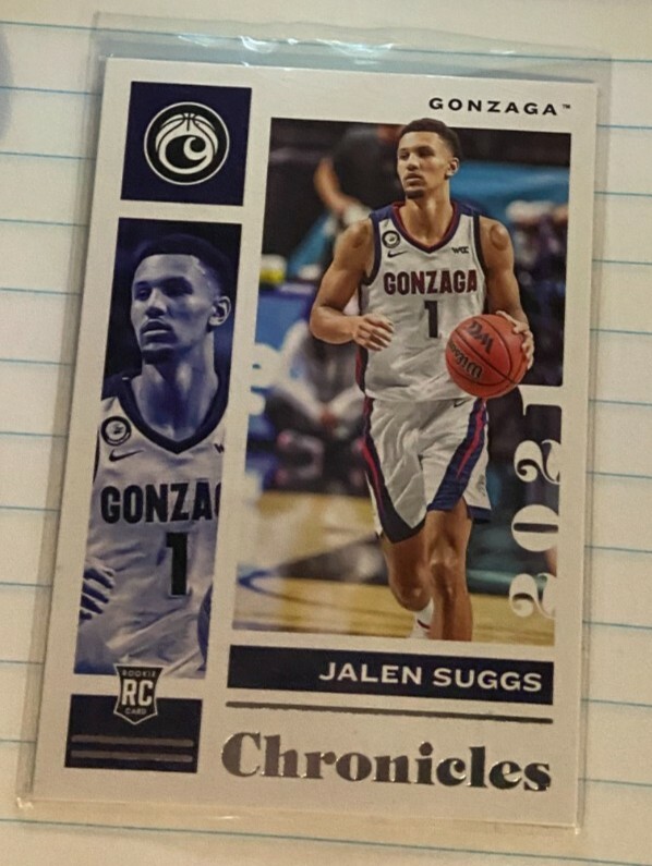 2021-22 Chronicles Draft Picks Jalen Suggs Rc Base #3 Rookie Card