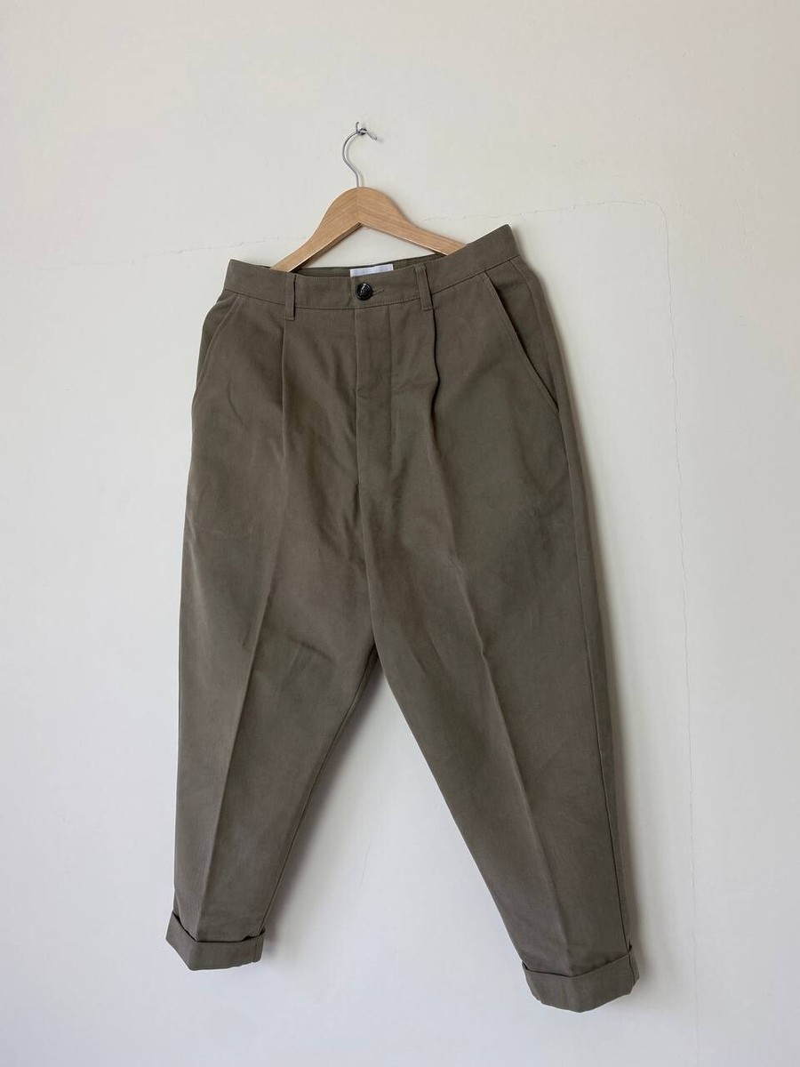 パンツ AMI Alexandre Mattiussi OVERSIZE CARROT AMI Paris Alexandre Mattiussi Carrot Oversized Trousers