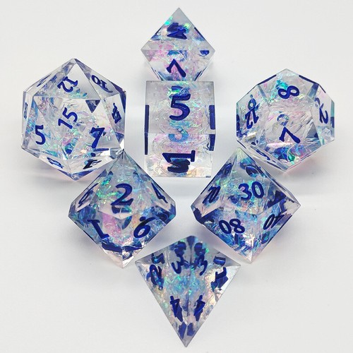 7pcs Polyhedral Dice Sets For Role Playing Party Game RPG - Picture 12 of 32