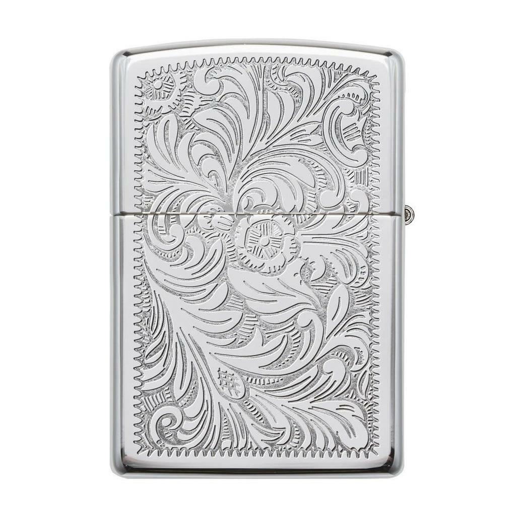 Zippo Windproof High Polished Chrome Venetian Lighter, 352, New In