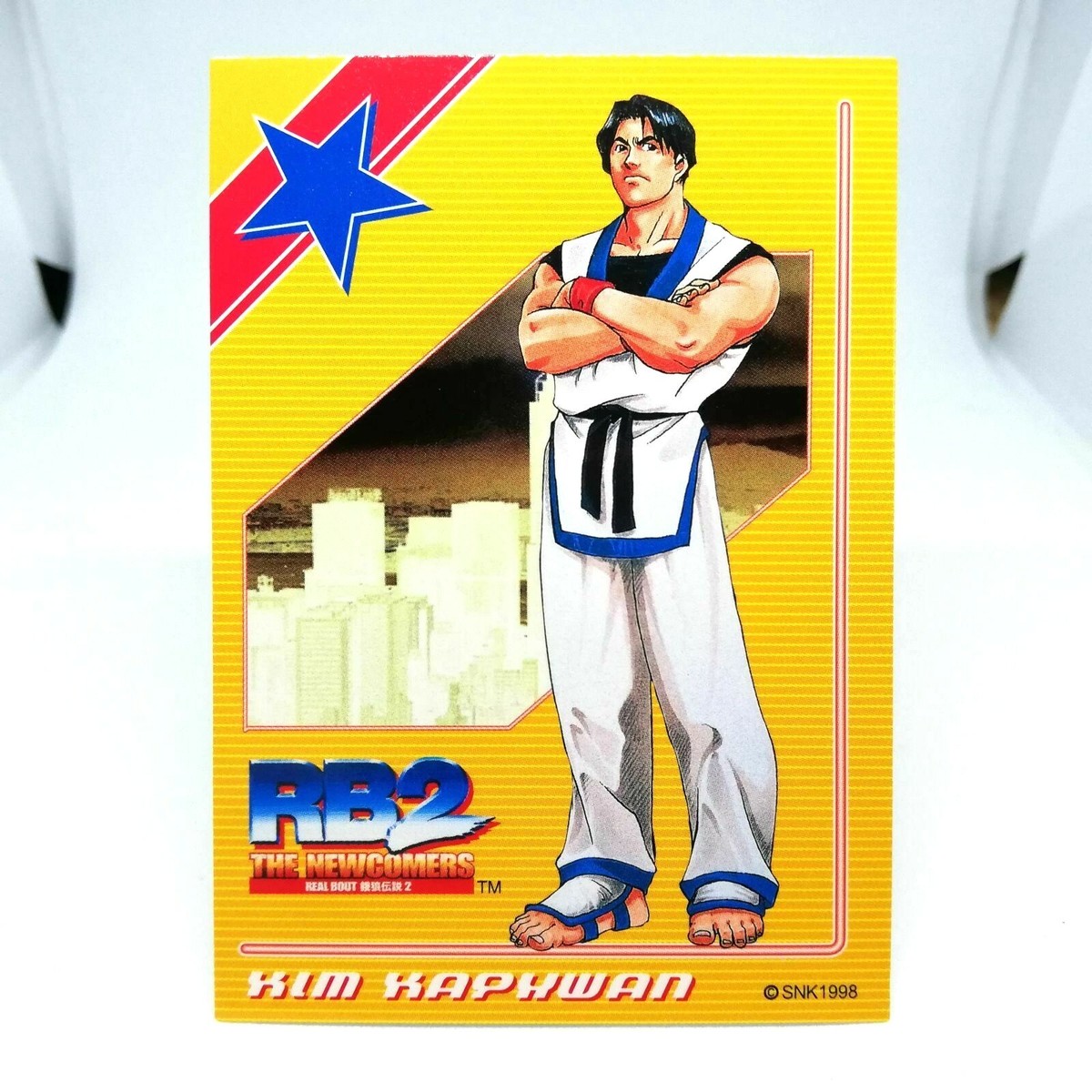 15 Kim Kaphwan Real Bout Fatal Fury 2 SNK Card ROUND2 JAPAN TGC