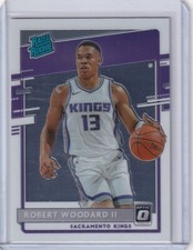 2020 Donruss Optic Robert Woodard II #187 RR RC Sacramento Kings