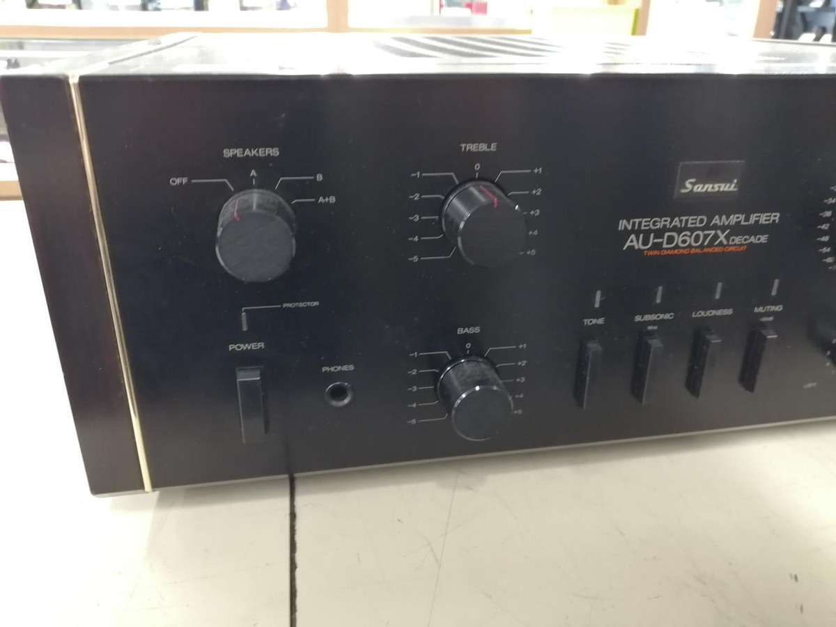 Sansui AU-α607L Extra Integrated Amplifier Vintage Audio Audio