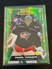 Daniil Tarasov 2021-22 UD Stature Rookie Green /149