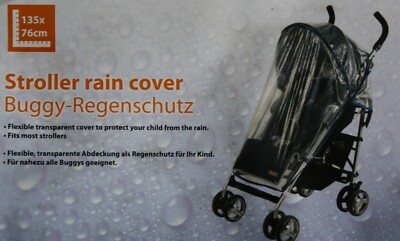 Buggy-Regenschutz Kinderwagen Universal Kinderwagen Schutz Baby Transparent  | eBay.de