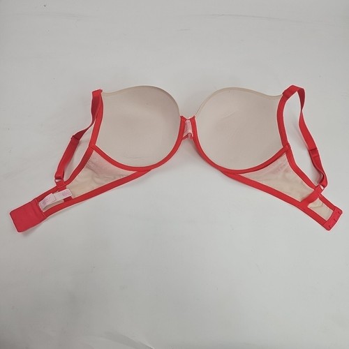 Victoria's Secret Dream Angels Luce Push-Up Pizzo Rosso 38D Strass - Foto 4 di 6