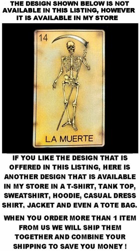 CAMISETA ESTILO ZOMBI CALAVERAS GÓTICAS EMBRUJADAS POSEÍDAS MAL GRITANDO MALVADAS AB12 - Imagen 7 de 12