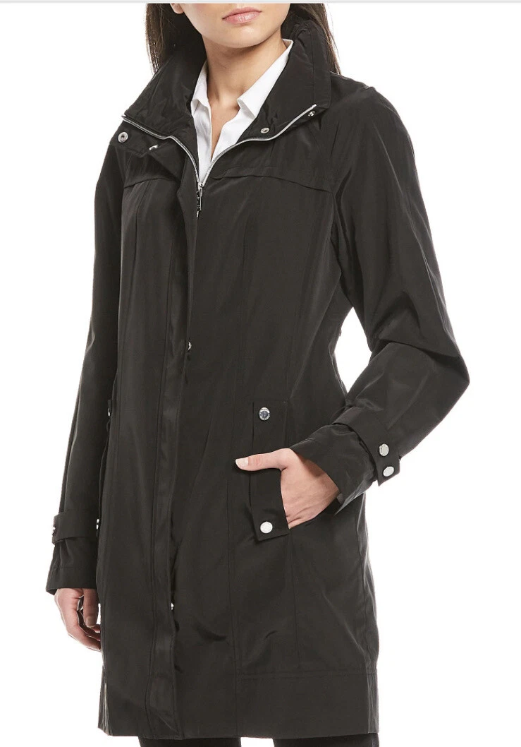 calvin klein black jacket womens