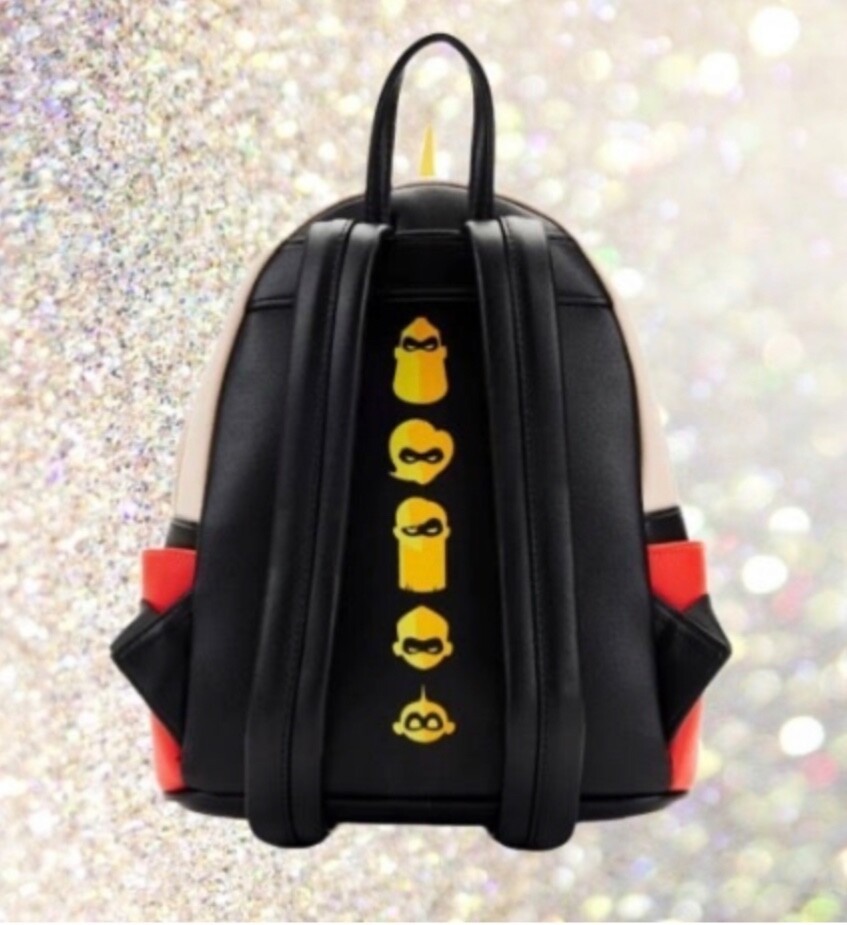 Loungefly Pixar D23 Expo Incredibles Jack Jack Light-Up‎ Cosplay Mini Backpack D23 Exclusive - The Incredibles Jack-Jack Light Up Cosplay  main image 4