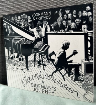 SIGNIERT!! Klaus Voormann A Sideman s Journey CD Buch Beatles Paul McCartney
