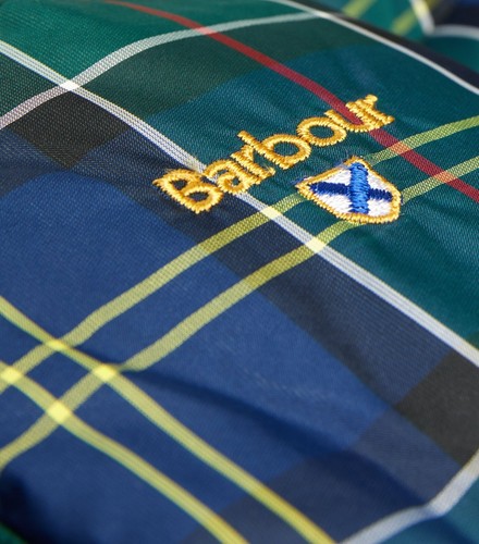BARBOUR Tartan Blaine Baffle Quilted Jacket Padded Coat Puffer BNWT RRP £ 250 - Picture 8 of 13
