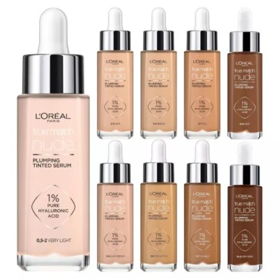 L'Oreal Paris True Match getöntes Serum Foundation feuchtigkeitsspendende Formel füllt Haut auf