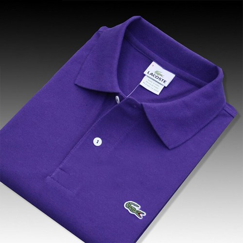 Uomo Polo-Lacoste Short Sleeve Mesh Regular Polo Shirt Slim Fit Multicolore nuo - Foto 14 di 37