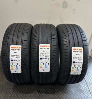 THE ALL NEW* 3 x 215/45 ZR17 Maxxis Premitra HP6 91Y XL (2154517