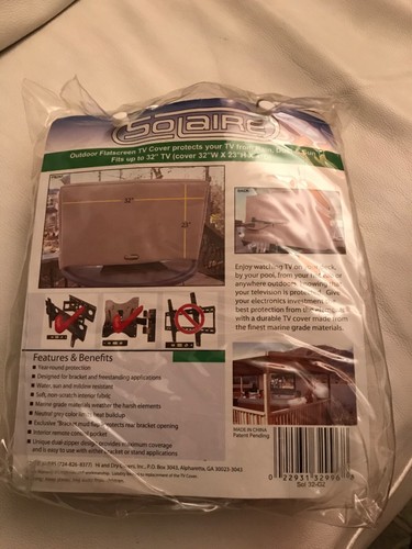 Soldier Outdoor TV Cover sol 32G up to 32" - Picture 2 of 2