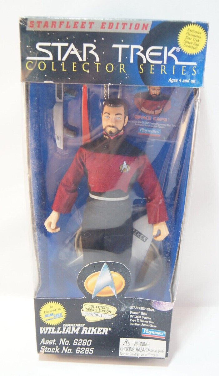【激レア・新品未開封】Star Trek 限定版 コレクターズセット Star Trek Collector Series Commander William Riker 6280