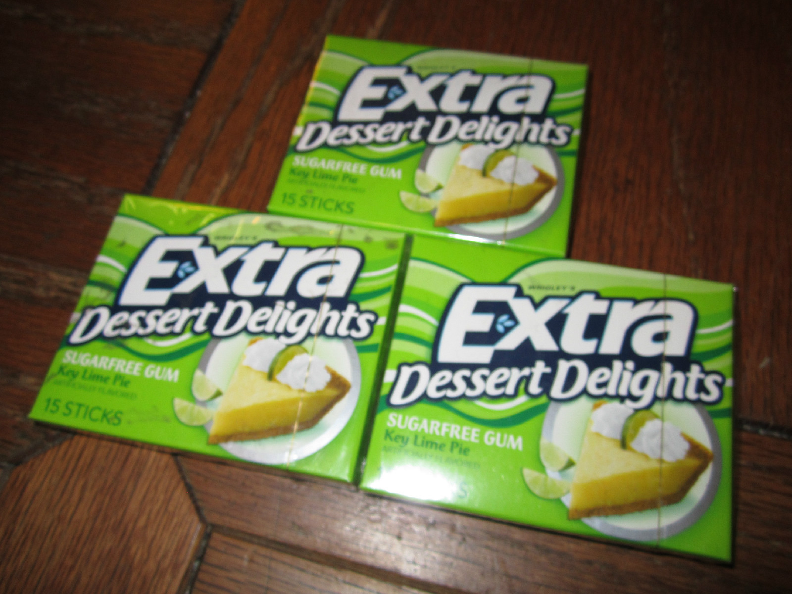 3 Sealed Packs of Rare Gum EXTRA Dessert Delights Key Lime Pie (15 Sticks Each) eBay