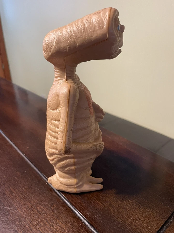 Vintage 1982 E.T. Figura de juguete Talking Pull String LJN Universal Studios 7" Foto 4 de 4