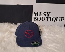 PUMA NYC Kids' Youth Snapback Hat, Navy Embroidered Logo