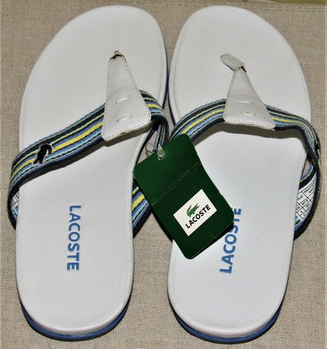 lacoste leather sandals