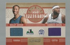 2010-11 Timeless Treasures NBA Apprentice Dual Materials #5 DeMarcus Cousins /99