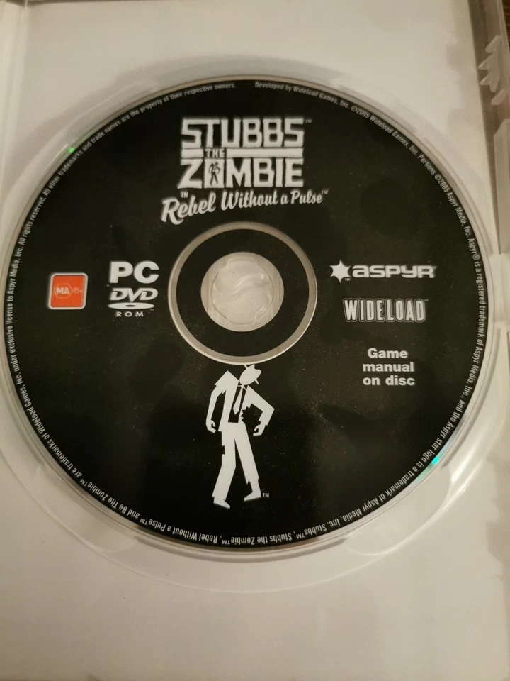 Stubbs The Zombie in Rebel Without a Pulse PC DVD. FREE POST  - Image 3 of 3