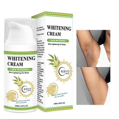 Skin Whitening Cream, Bleaching Cream for Body Intimate Area, Underarm, 1.06 FL