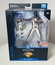 Mcfarlane DC Multiverse Superman Theatrical Mr. Terrific 7    Figure Platinum New