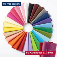 150 Sheets Tissue Paper Bulk, 30 Colors 14x20 Inch Colored Tissue Paper