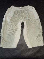 Daily Practice Anthropologie Stripe Lined Parachute Pants Utility Size L Green