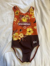 GK Girls Gymnastics Leotard, Fiesta Bowl, Child Small