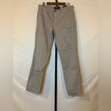 Jeckerson Slim Fit Gray Chino Patch, 34 x 33