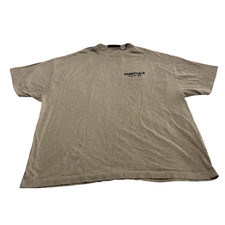 Fear of God Essentials Oversized T-Shirt Mens Medium Brown Center Logo