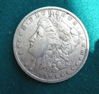 1897 O  Morgan Silver Dollar New Orleans Mint MINT VF EF SEE