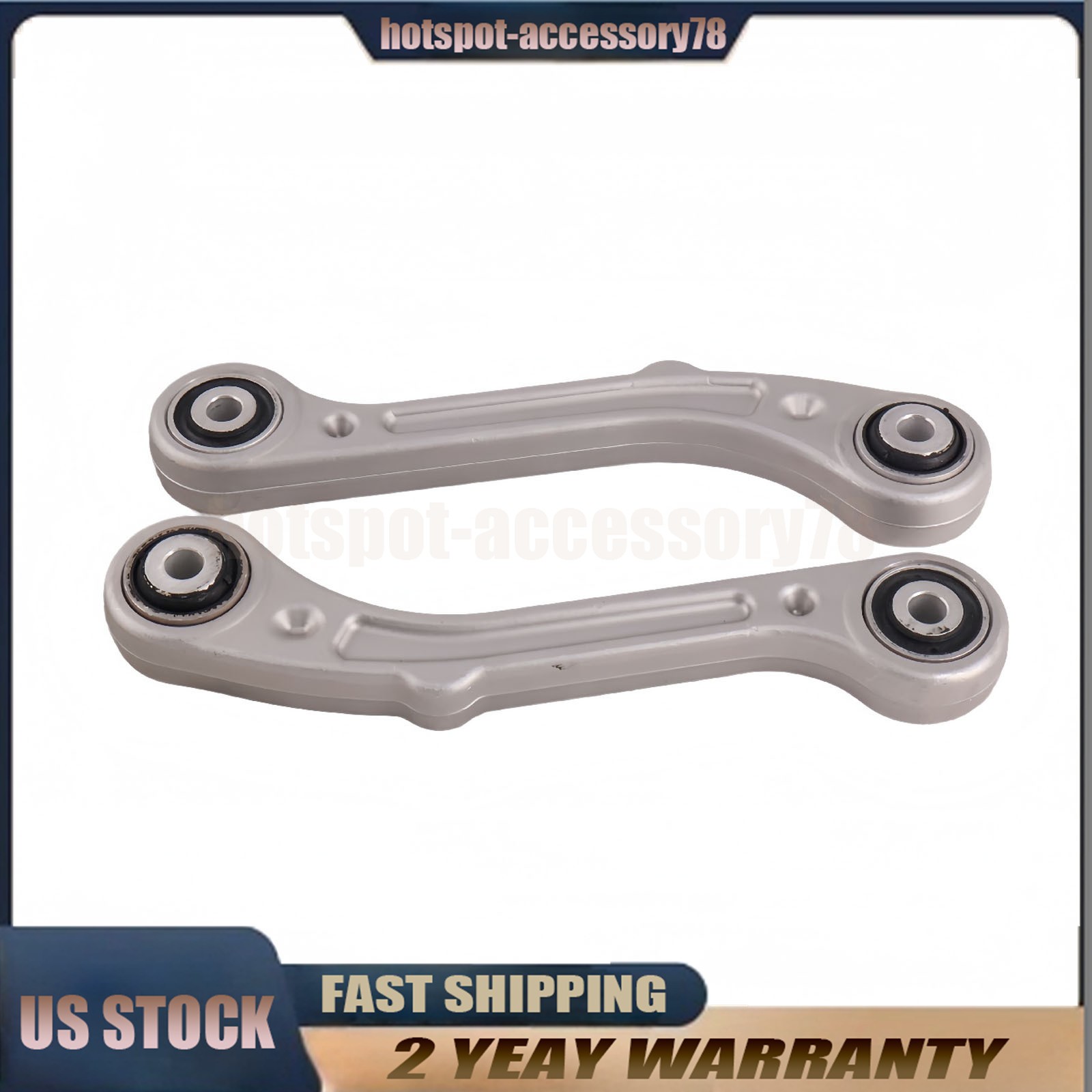 2X Rear Upper/Lower Control Arms for Maserati Ghibli Quattroporte 2014+ 67000725