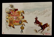 Postcard 4th Alpine Regiment - Susa Ivrea Aosta