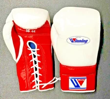 Costom Winning Boxing Gloves Lace-up,Sparing & Trainnig Boxing Gloves