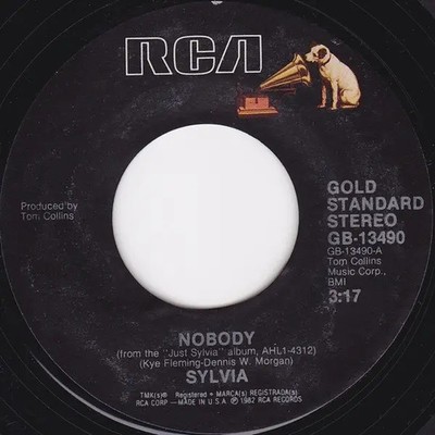Sylvia Nobody / Like Nothing Ever Happened Vinyl Single 7inch RCA