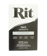 Lot Of 10 RIT black fabric dye 8 ounces all purpose