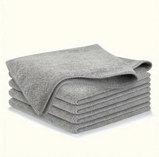 Microfibre Cleaning Cloths 25cm Multi-Purpose Household & Car Packs 6-50