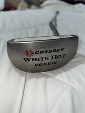Odyssey White Hot Rossie Putter Golf Club Og grip. Some rust spots on Shaft
