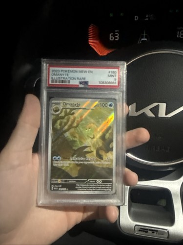 Omanyte graded PSA 9 for sale on eBay