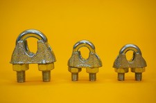 Wire Rope Grips Steel Cable Grip Bull Dog Clamp U Bolt 5mm 6mm 8mm Zinc Plated