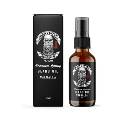 #ad Mad Viking Valhalla Beard Oil Hydrate Soften and Grow Your Beard Naturally. F $33.79