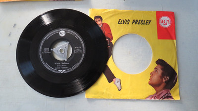 Elvis Presley''White Christmas-Silent Night-RCA-47-9279