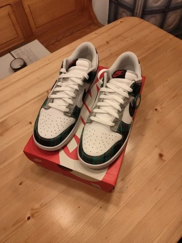 Nike Dunk Low Tartan Plaid DV0827-100 Neu  mit Rechnung EU45 US11